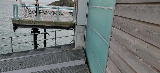 Lifeboat slipway door.