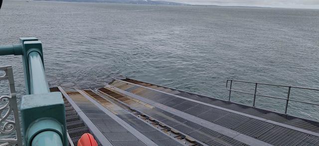 The slipway itself.