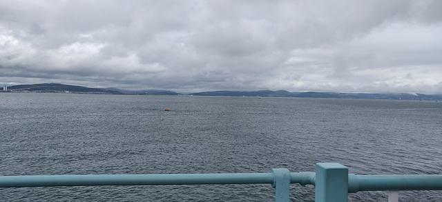 A view from the end of the pier.