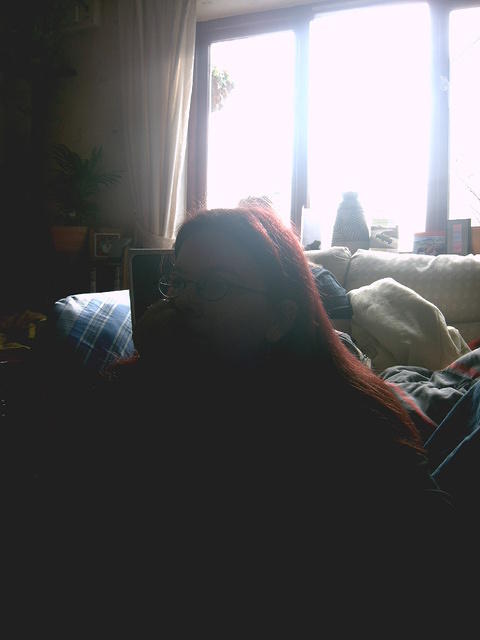 Somewhere in the light is a very poorly Coats ;)