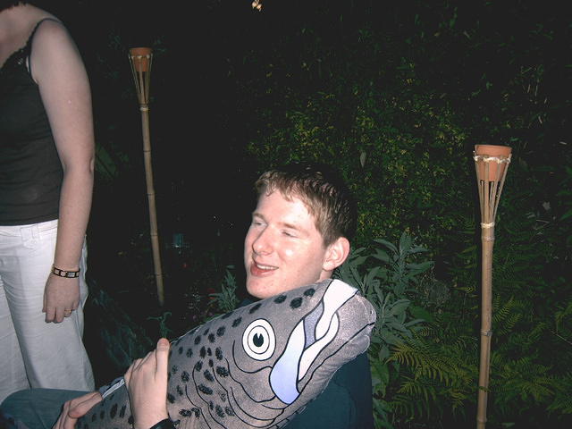 I'm in love with a big grey fish.