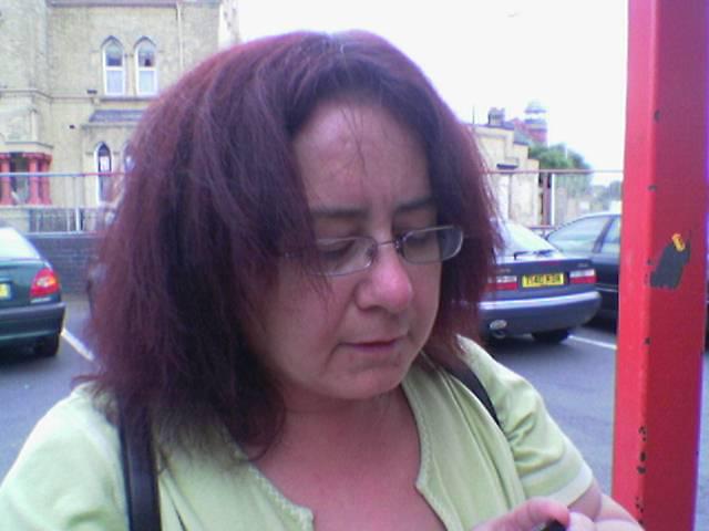 A sneaky snap while waiting for the limo.