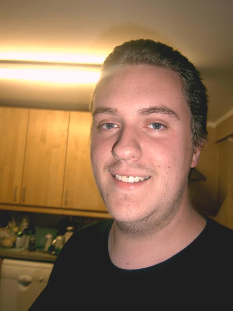 The grin is slipping!