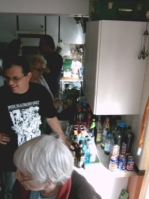 "Has everyone got a drink?"