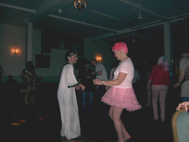 Sneezer sneezes pink!
