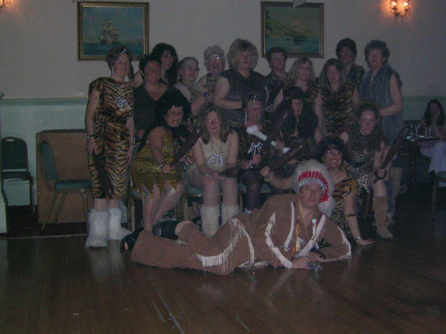 Sitting Bull visits Bedrock.