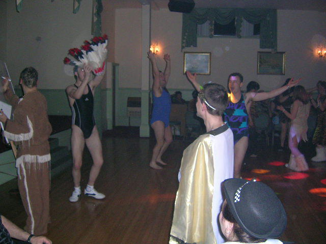 Yay! I've captured the flag... I mean headdress!