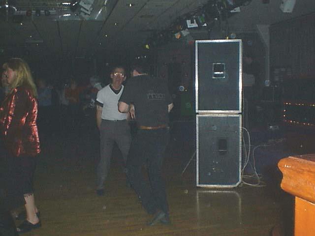 Dancing (badly) in the dark