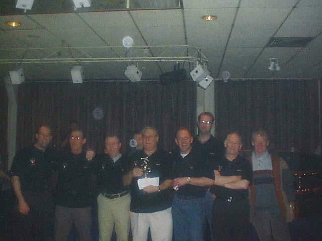 We won the (runner's up) cup!