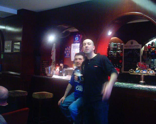 Bugger off and let me drink in peace!
