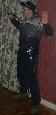 I may look vulnerable but one more move out of you and I'm not afraid to give you the whip!