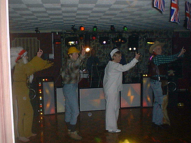 To watch this performance you'd swear they'd been rehearsing for weeks, but it was just a quickly put together affair...