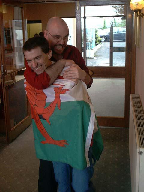 No, you're not having my flag!
