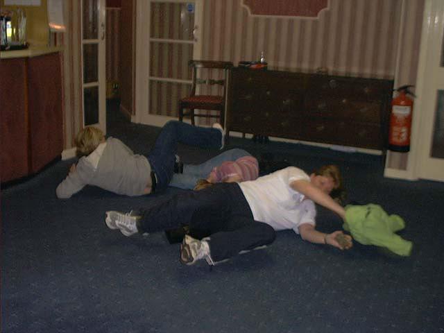 Atishoo, atishoo!
We all fall down!