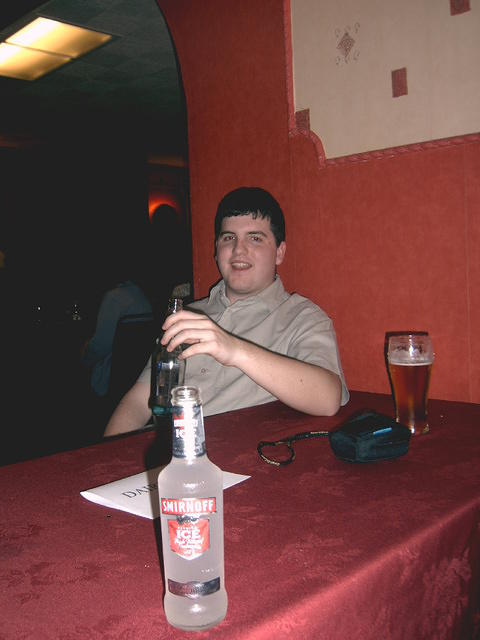 First drink of the day? More like the twenty first!