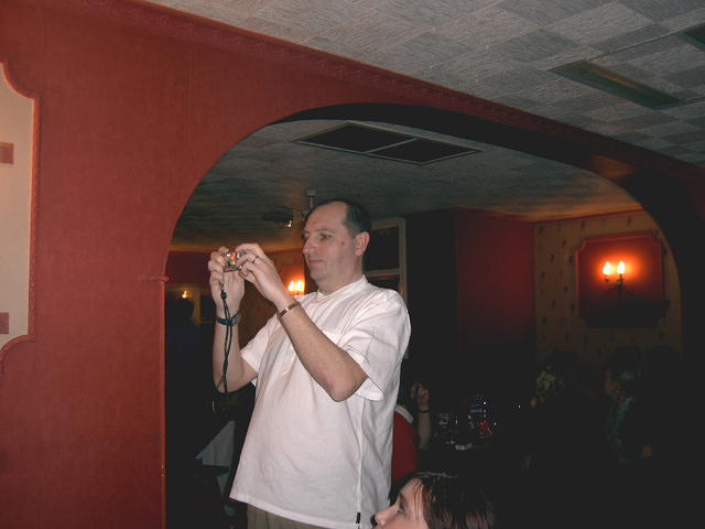 The camera only works properly if I lean back!