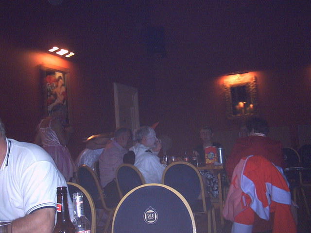 A carrot on the head.. or something else? ;)