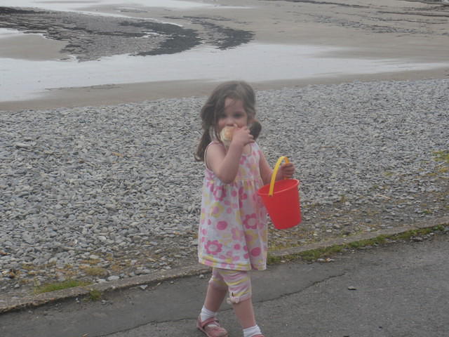 Back from a pebble hunt