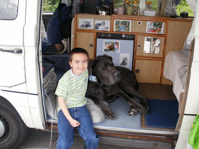 Rhys has a new friend