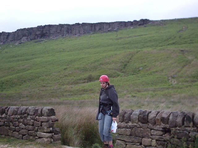 Yes, I was deliberately looking depressed - didn't want picture taken!