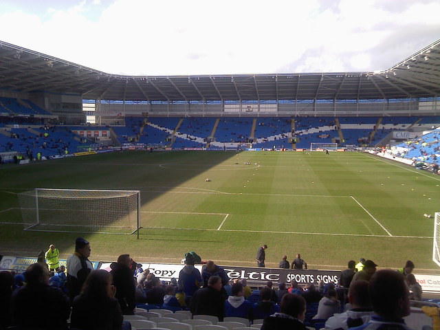 45 minutes to kick off and the ground is beginning to fill