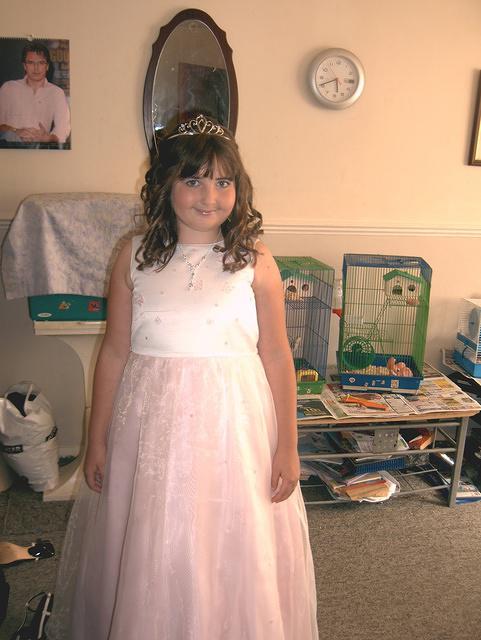 All dressed up...