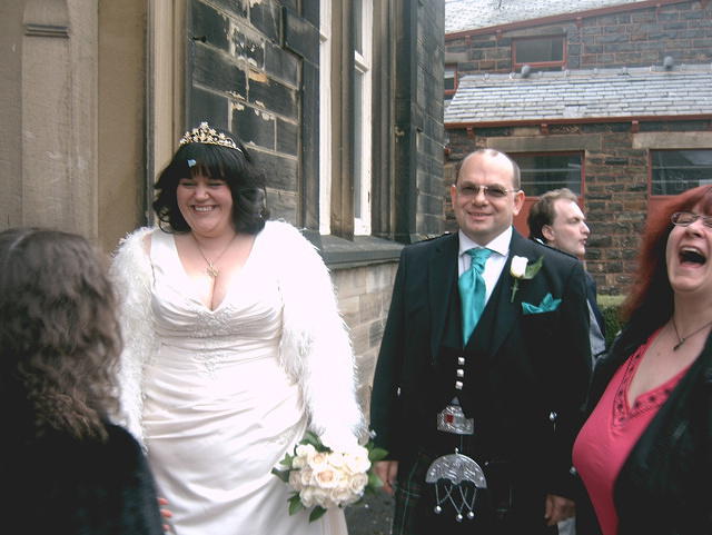 Has Caz seen what's under the kilt?