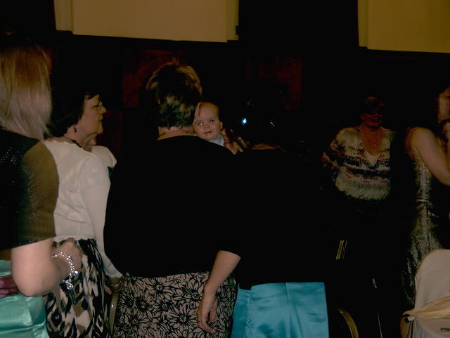 Owain enjoying all the attention.