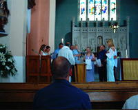 Layla's baptism and I wish the priest would just step aside ;)