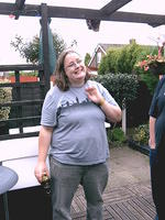 I think I'll grin here because I know that camera's pointing at me!