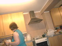 At least there's still some kitchen roll left!
