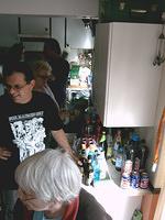 "Has everyone got a drink?"