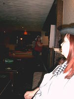 Propping up the bar :)