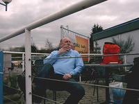 I'll just relax here with a ciggy.