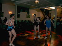 Time for the synchronised swim... sorry dancing team!
