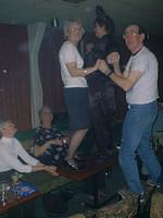 Table dancing!