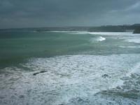 Surf's Up! (The dots are surfers)