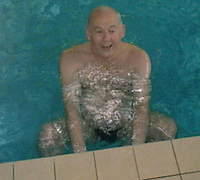 You think I'm wet now? Just wait until tonight!
