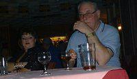 Drunk? Me? I've only had one glass of brandy. Losht count of the timesh it'sh been refilled mind.