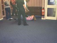 Oh dear, one too many Toffee Vodkas I think!
