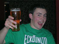 I have a drink!