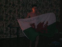 What's under the flag?