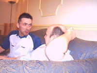Oooh! That's one hell of a zit on the back of your head Steve!