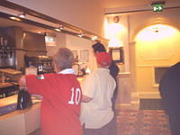 Two pints of lager and a packet of crisps please... anyone there?