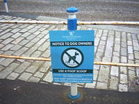 No poop without scoop!
