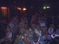 Wall to wall grass skirts!