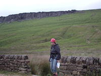 Yes, I was deliberately looking depressed - didn't want picture taken!