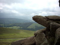Very pretty.  Would've looked better with a little Greg hanging off the outcrop, however!