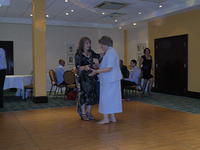 The dancing starts.