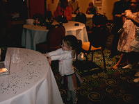 The youngest guest.